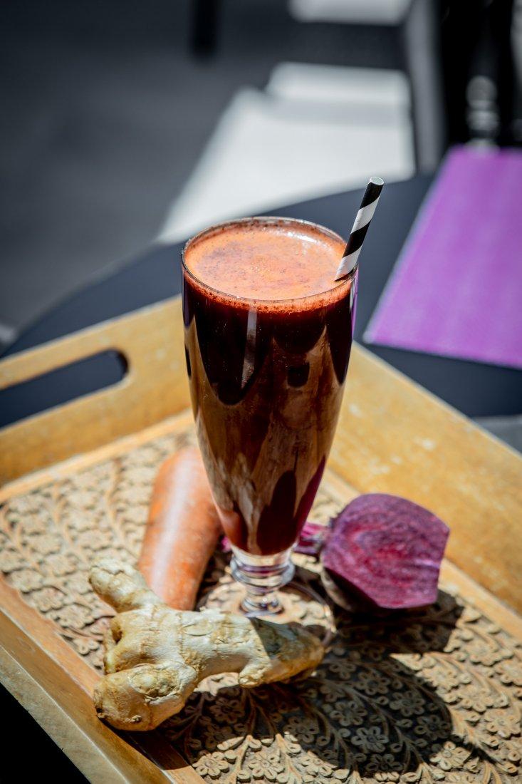 Shanti-Som Wellbeing Retreat beetroot carrot juice detox