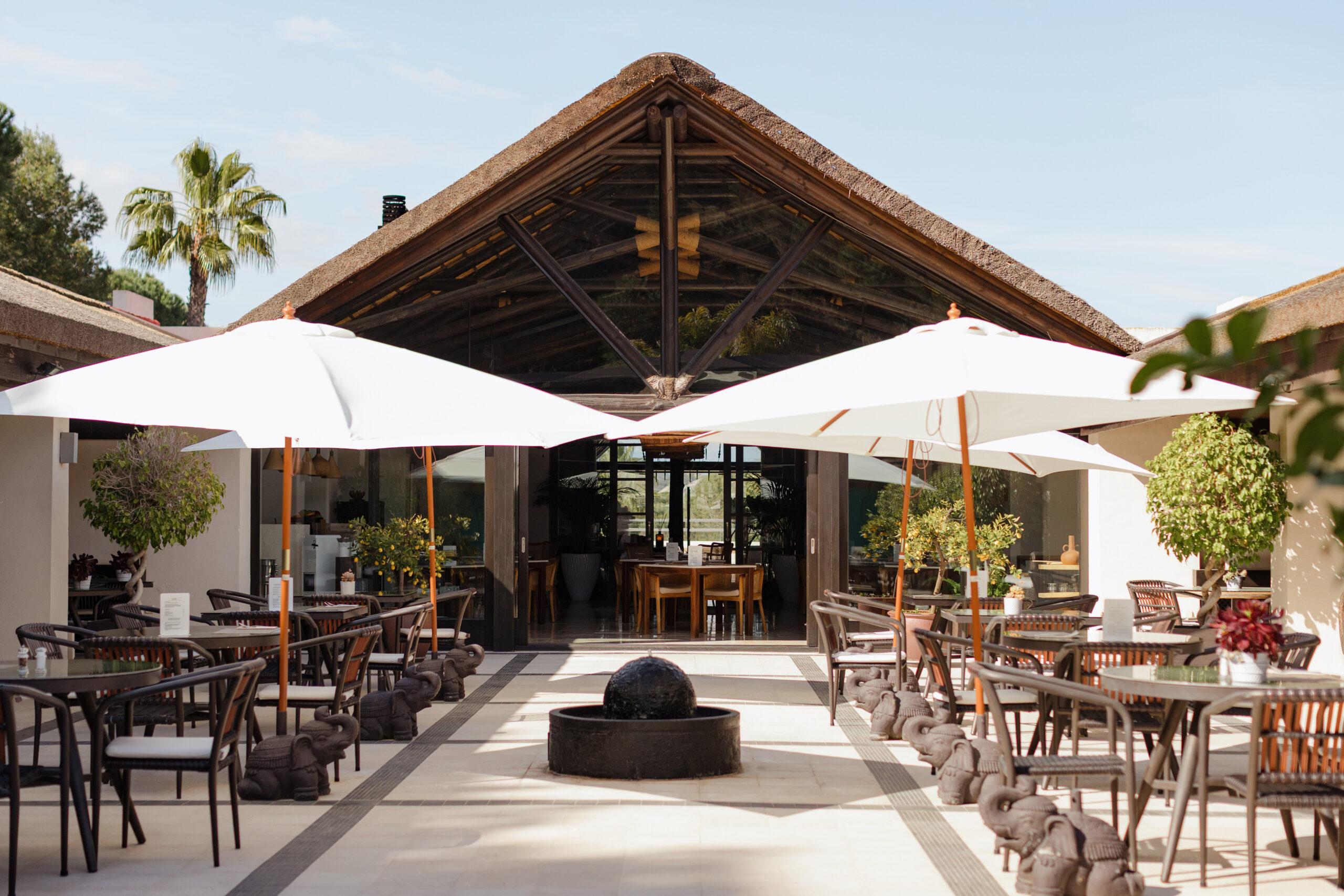 Marbella restaurant outdoors